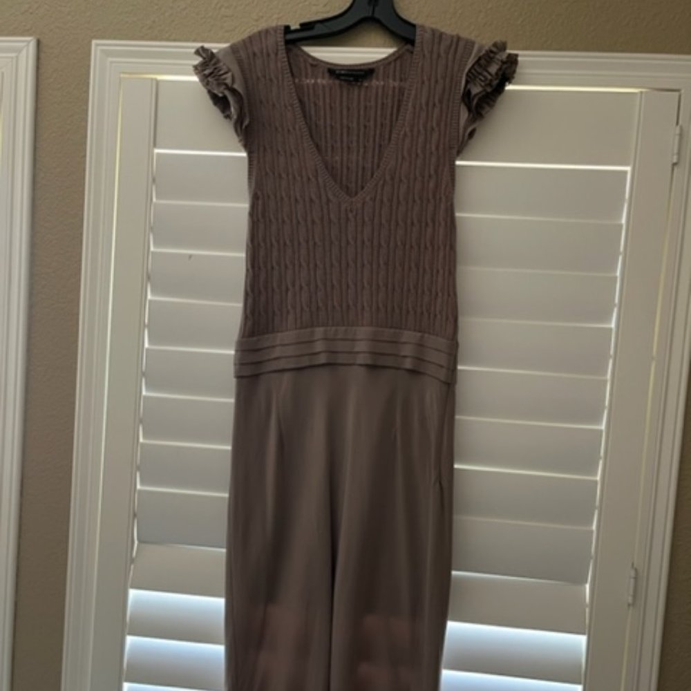 BCBG MaxAzria Mixed Material Dress, Size M